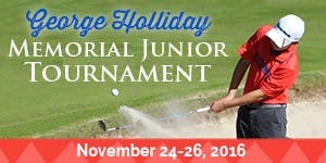 Future Golf Stars to Compete in 48th Annual George Holliday Memorial Junior This November