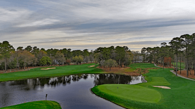 TPC 17th Green & 16th