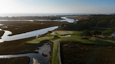 Pawleys 13th and 16th Back with Ocean