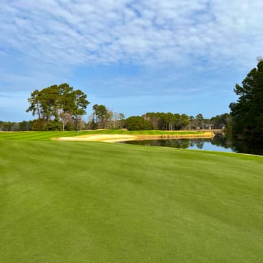 True Blue Golf Club 18th Green