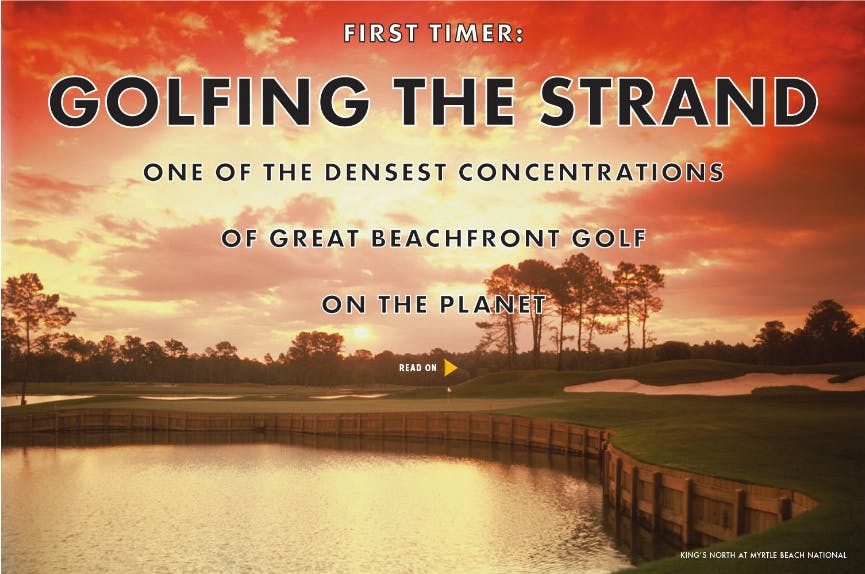 First Timer: Golfing The Grand Strand