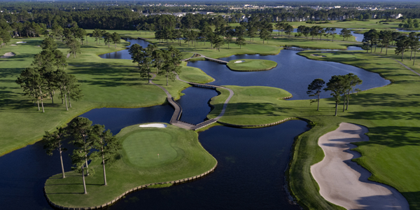 Myrtle Beach Golf Courses Defined by Water