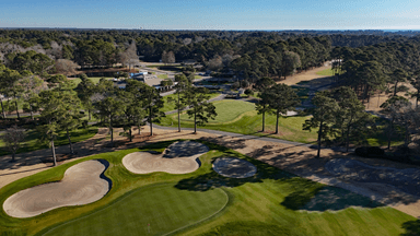 River Club 18th Mid Close with Clubhouse