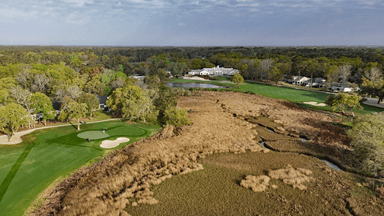 Pawleys Plantation 14th with Clubhouse