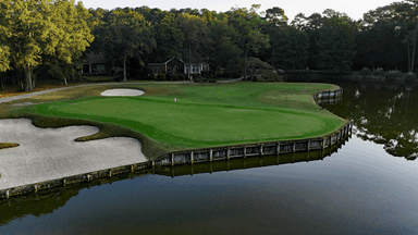 Pawleys Plantation 10th Green Complex Low Front