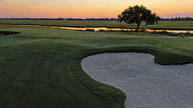 Pawleys Plantation 16th and 13th Greens Low Sunrise