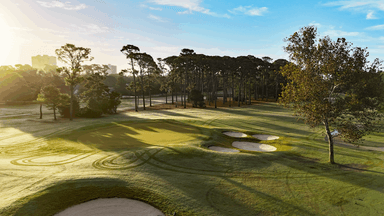 Pine Lakes Country Club 15th Behind Back Sunrise