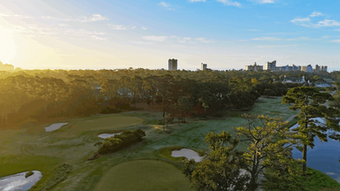 Pine Lakes Country Club 1st Green 2nd Sunrise